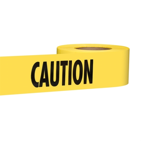 MILWAUKEE TOOL 1000 Ft. Yellow Barricade Tape-Caution 71-1001